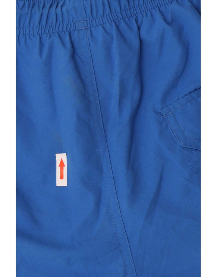 Pantaloni scurți de înot grafic Timberland pentru bărbați, mari, albastru, poliester