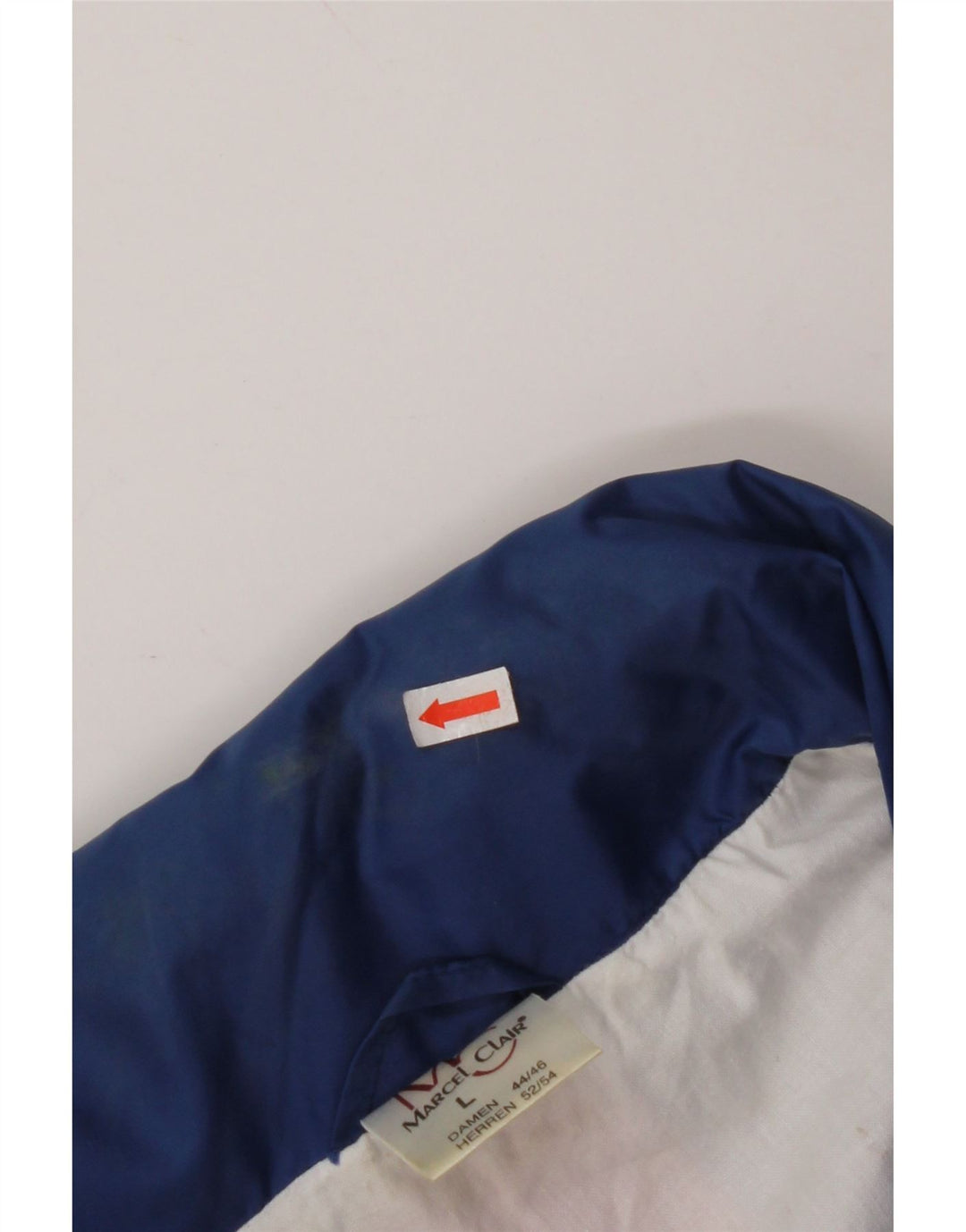 MARCEL CLAIR Jachetă de ploaie cu glugă pentru bărbați UK 40, mare, albastru