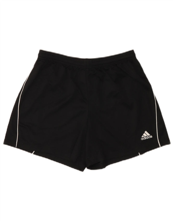 Pantaloni scurți sport Climalite ADIDAS pentru femei UK 14 Poliester mediu negru