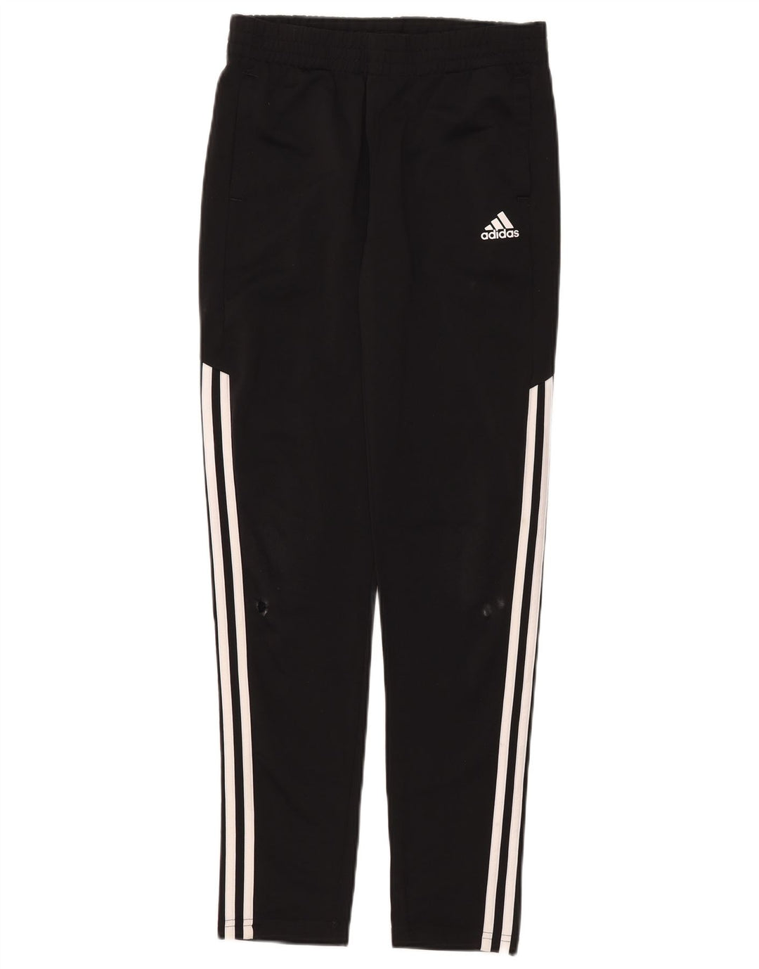 Pantaloni de trening Adidas baieti 13-14 ani poliester negru