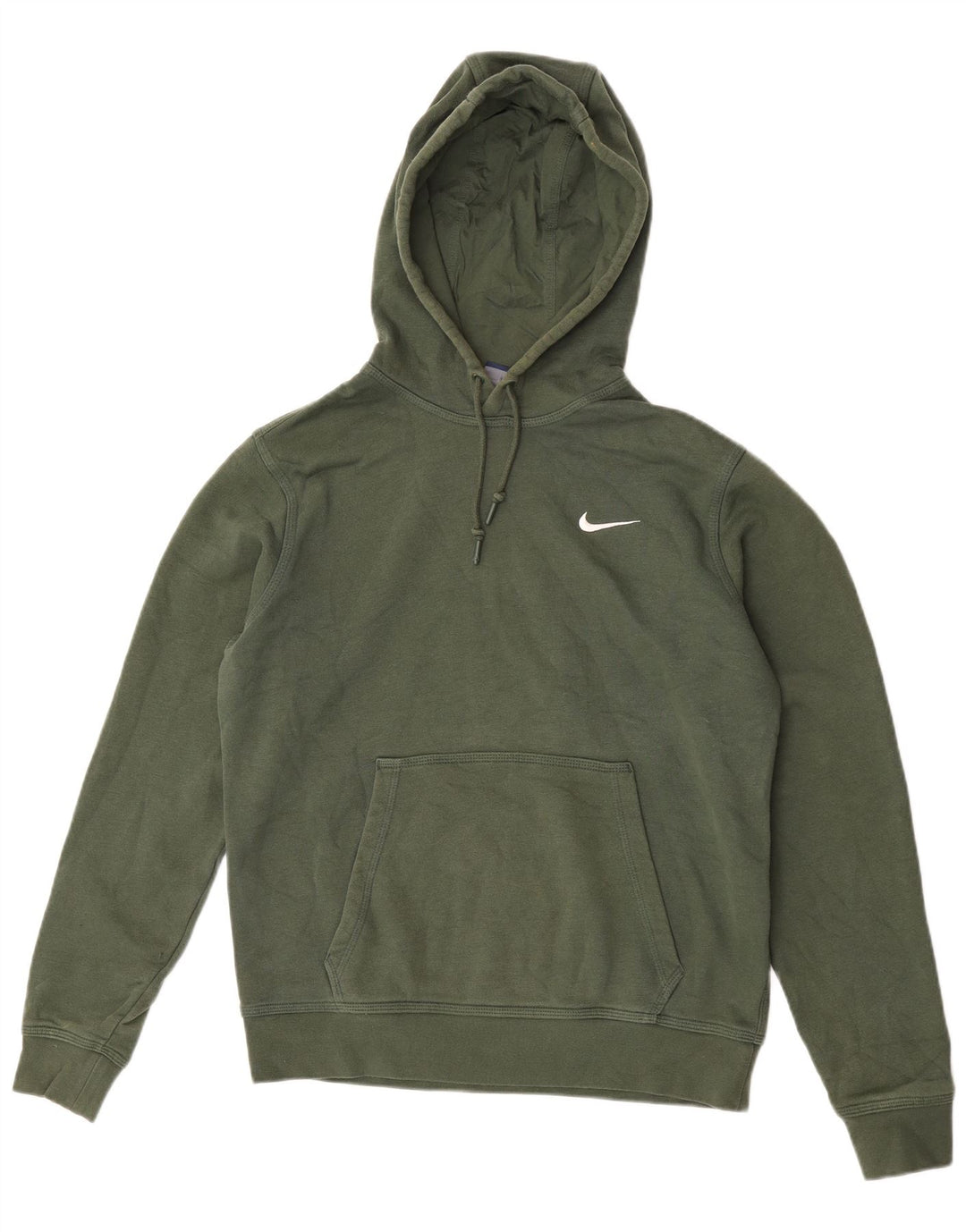 Pulover Nike pentru bărbați, bumbac verde mediu