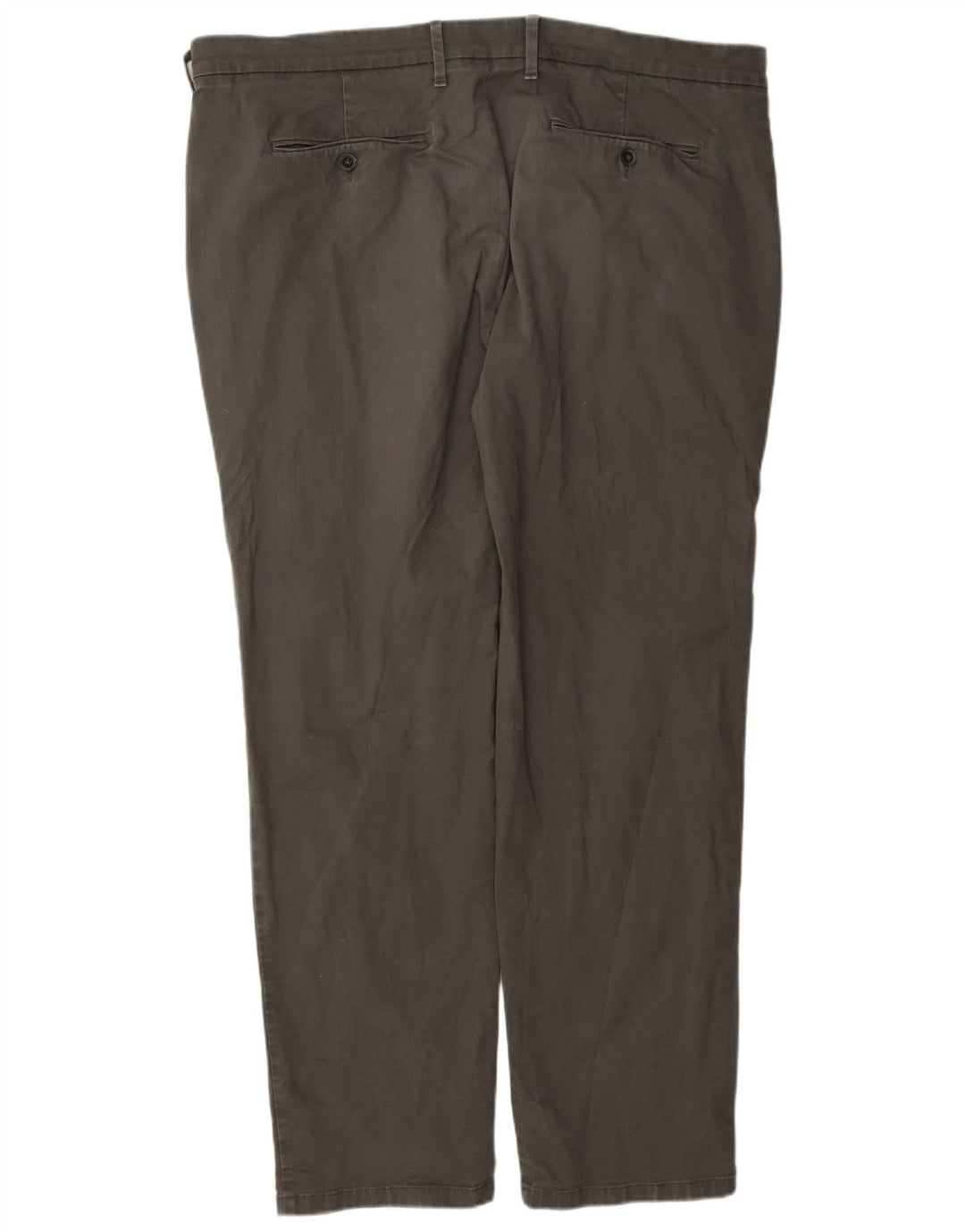 Pantaloni chino pentru bărbați Marks & Spencer, cu ajustare normală, L40 L33, bumbac gri
