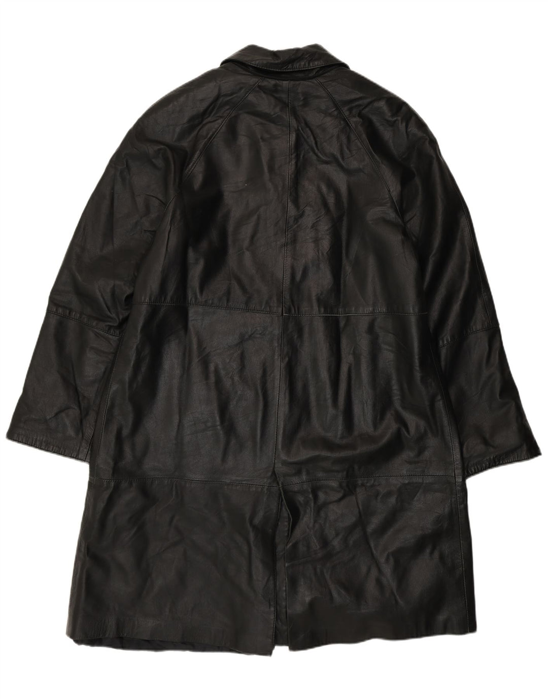 Palton din piele Venezia Olivieri pentru femei IT 48 XL din piele neagră