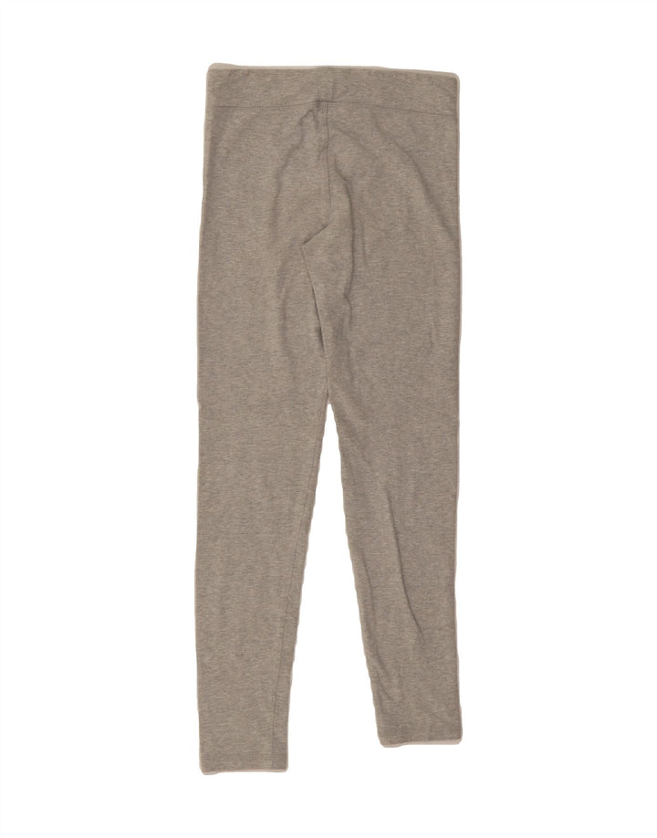 CHAMPION Womens Graphic Leggings UK 16 Large  Grey Cotton Vintage Champion and Second-Hand Champion from Messina Hembry 