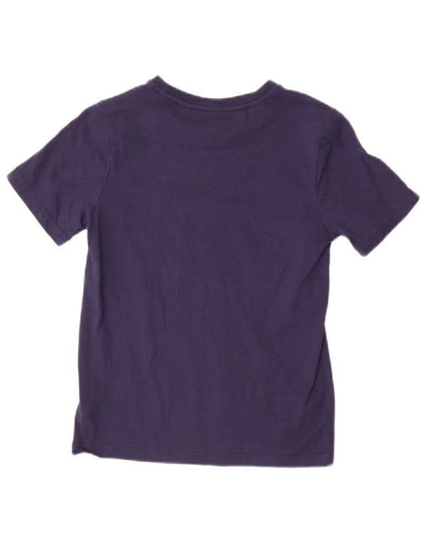 Tricou Timberland pentru baieti Top 11-12 ani XS bleumarin bumbac color bloc