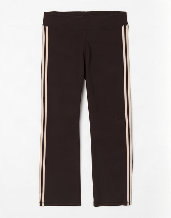 Pantaloni de trening Adidas Climalite pentru femei Marea Britanie 16/18 Poliester negru mare