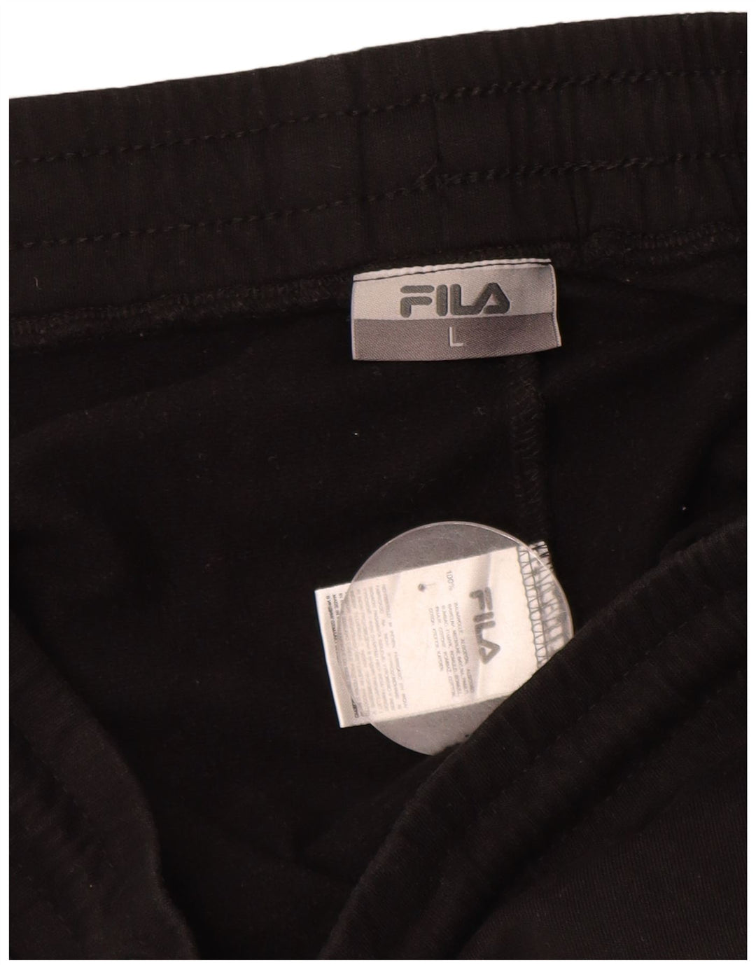 Pantaloni de trening FILA pentru femei Joggeri UK 14, mari, negru, bumbac