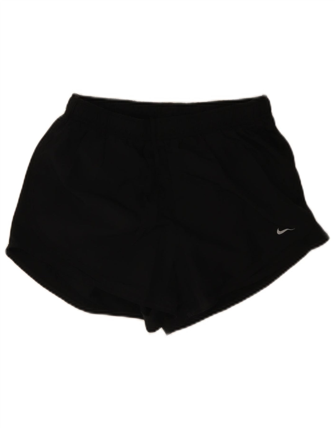 Pantaloni scurți sport Nike Dri Fit pentru femei UK 16, mari, negru, poliester