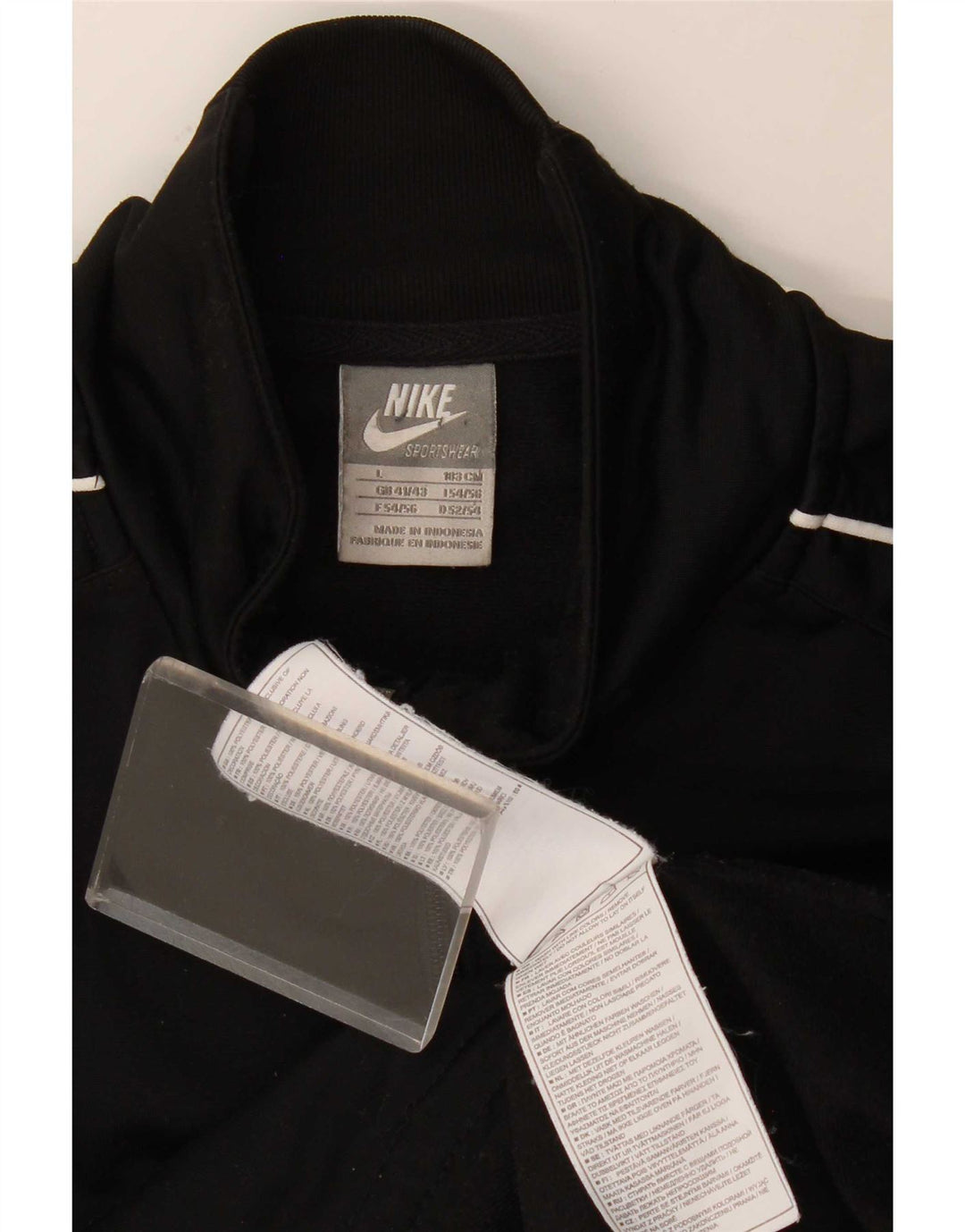 Jachetă de trening pentru bărbați Nike UK 41/43 Poliester negru mare