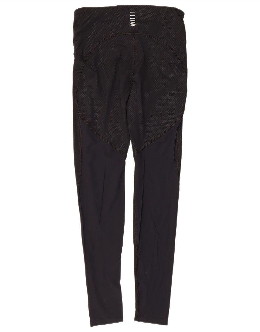 Leggings pentru femei Under Armour UK 14 Medium Black Striped Nylon