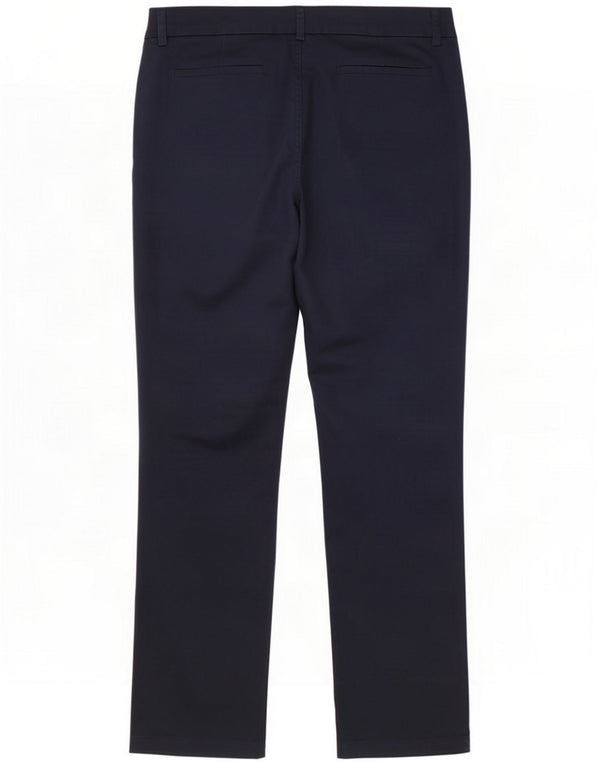 Lee Pantaloni casual drepti cu talie înaltă pentru femei US 14 XL W34 L30 bleumarin