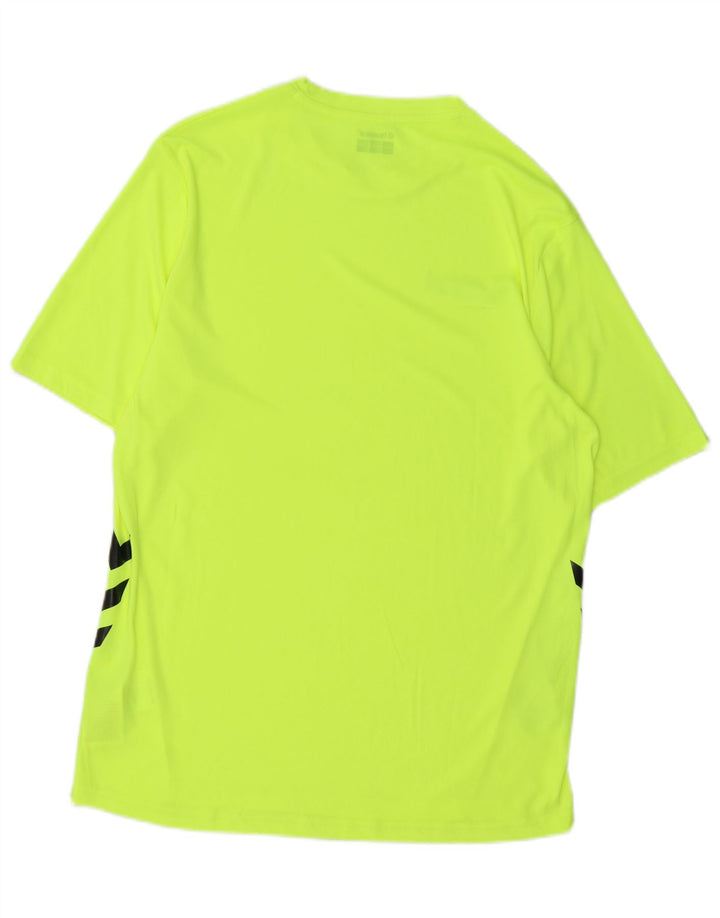 Tricou grafic pentru bărbați Hummel Top Poliester verde mediu