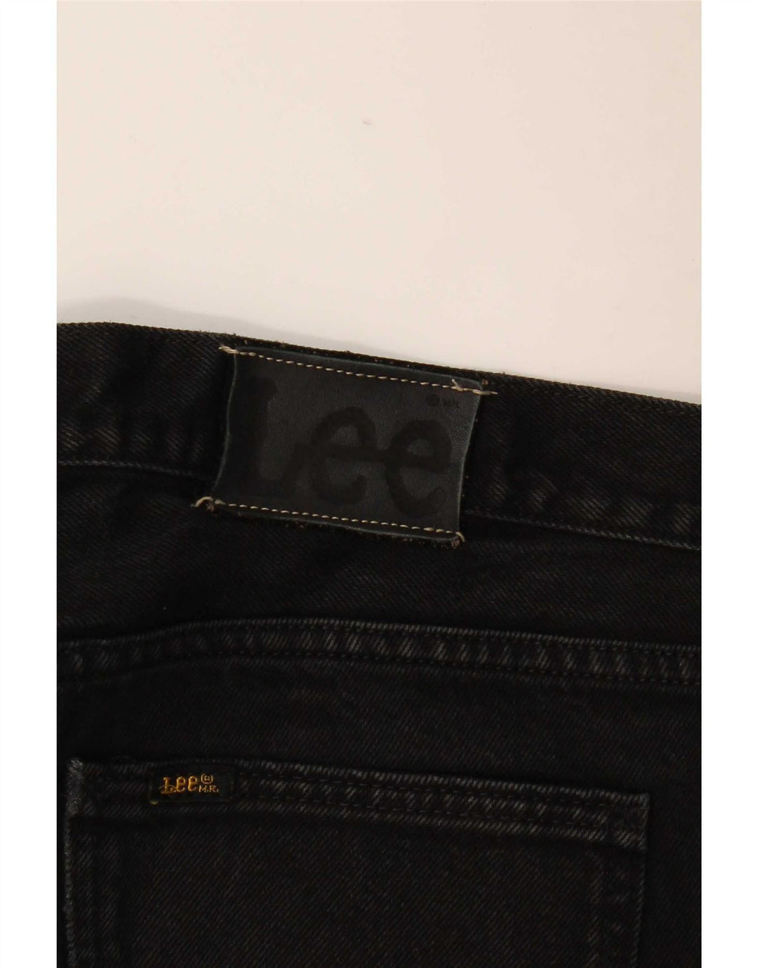 Blugi drepti pentru bărbați Lee W36 L27 negri