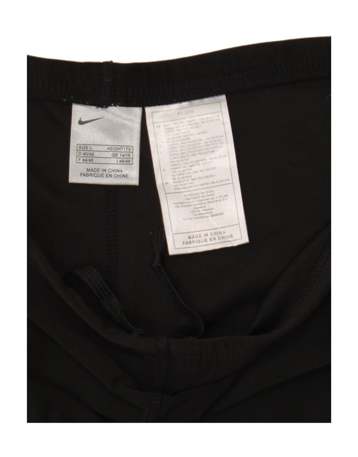 Leggings pentru femei Nike Marea Britanie 14/16 Poliester negru mare