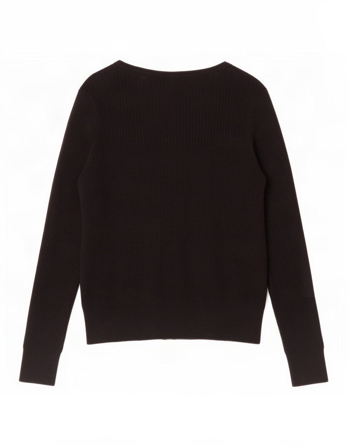 Pulover cardigan pentru femei Marks & Spencer UK 14 Medium Negru