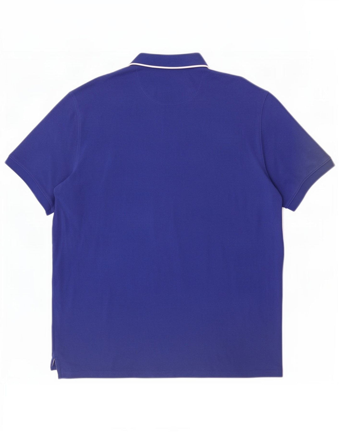 Tricou polo Massimo Dutti pentru bărbați, bumbac albastru 2XL
