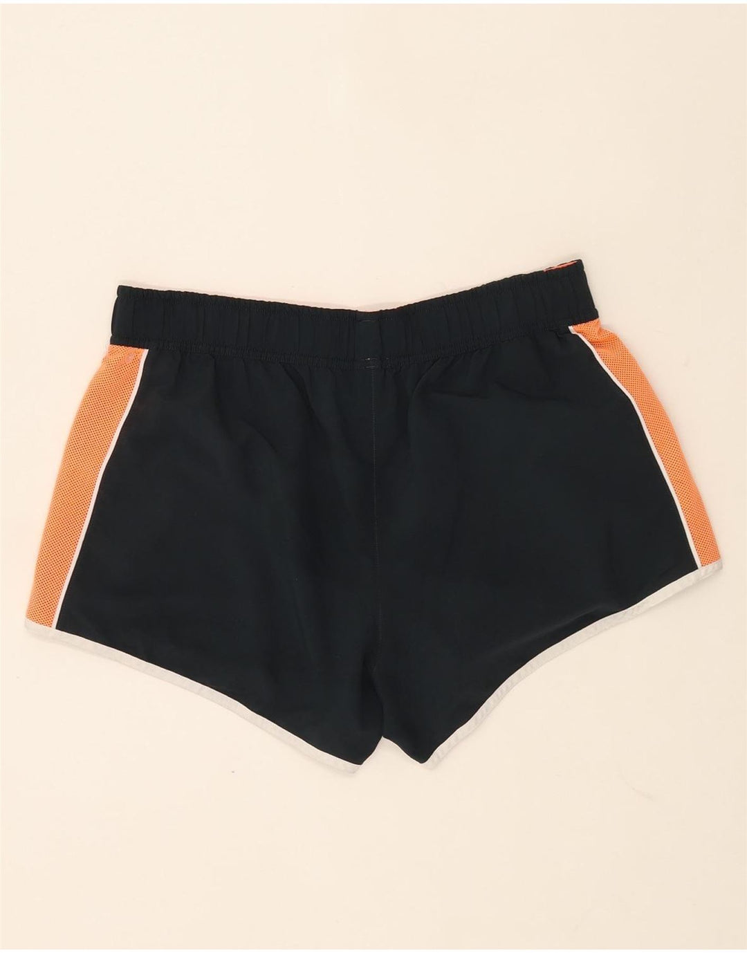 Pantaloni scurți sport Adidas pentru femei Marea Britanie 12/14, mediu, bleumarin, poliester color bloc