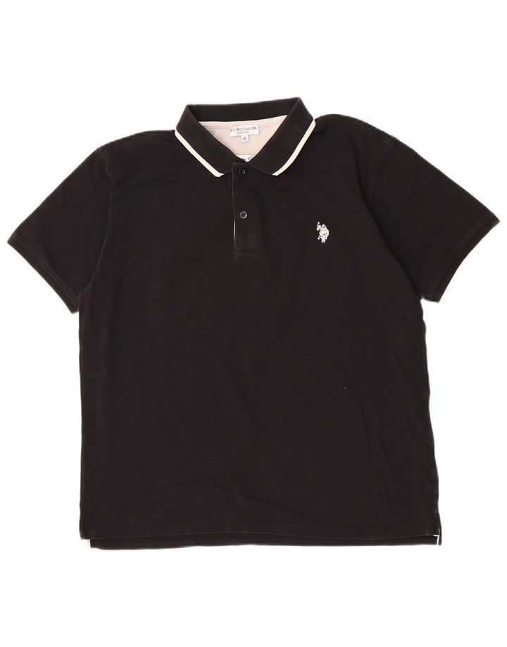 U.S. Polo Assn. Cămașă pentru bărbați XL neagră