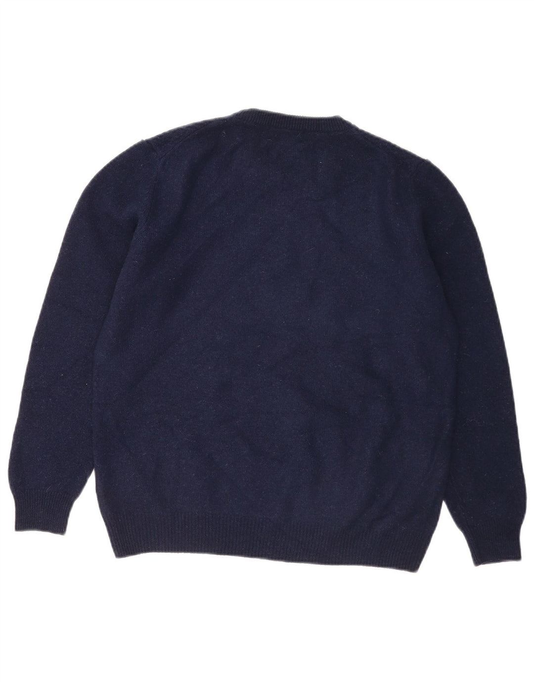 Pulover pentru bărbați Marks & Spencer Blue Harbour cu decolteu triplu, mediu bleumarin