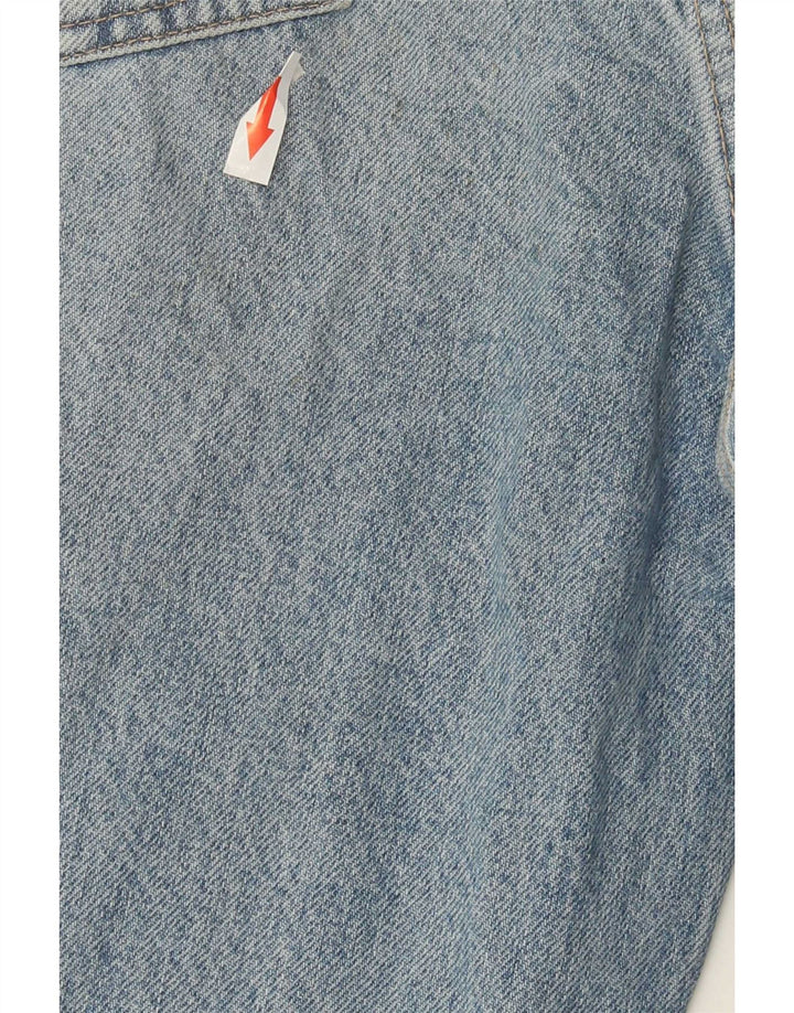 Blugi de damă Zara cu picioare largi, învechiți, EU 40 Medium L30 L32 Albastru