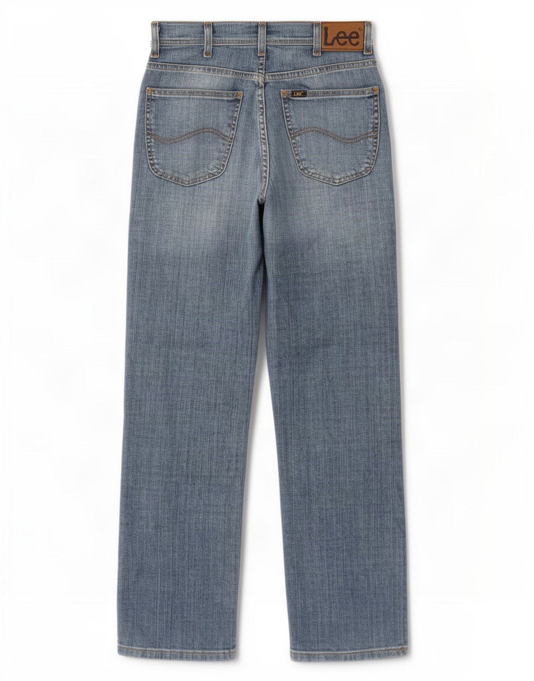 Blugi Lee Brooklyn Straight pentru bărbați W30 L32 Bumbac albastru
