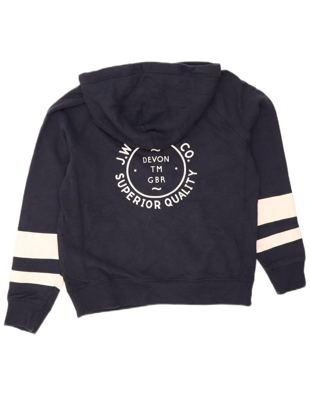 Pulover Jack Wills Devon Graphic pentru femei UK 10 Mic, bleumarin