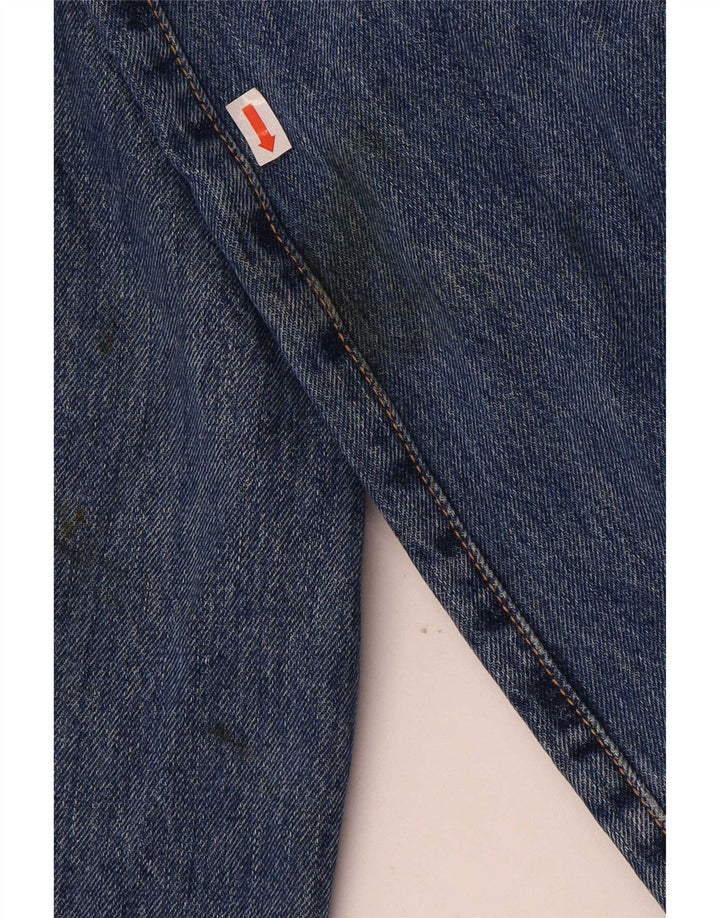 Blugi Levi's 501 Straight pentru bărbați W34 L32 Bumbac albastru