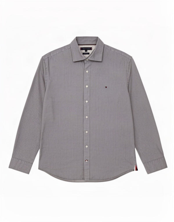 Cămașă pentru bărbați Tommy Hilfiger, cu formă regulată, 2XL, albastru geometric