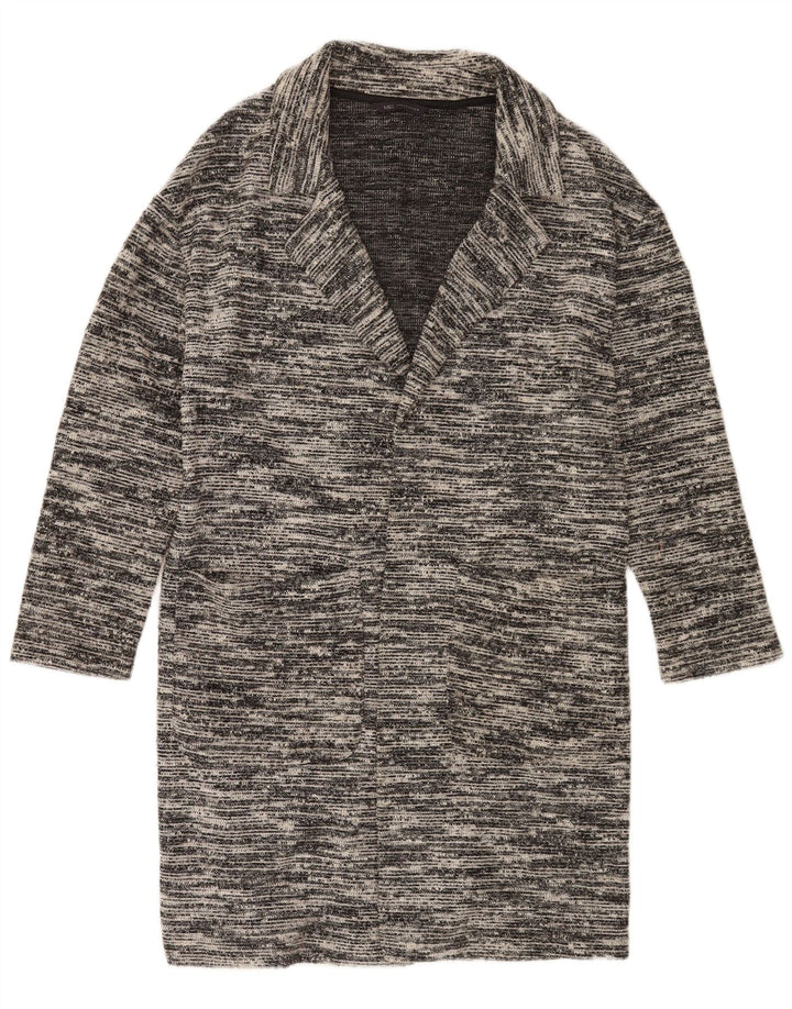 Pulover cardigan cu paragate pentru femei Marks & Spencer UK 12 Medium Gri Pete