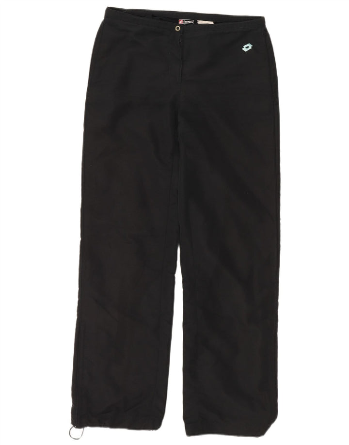 Pantaloni de trening LOTTO pentru femei UK 8 Poliester negru mic