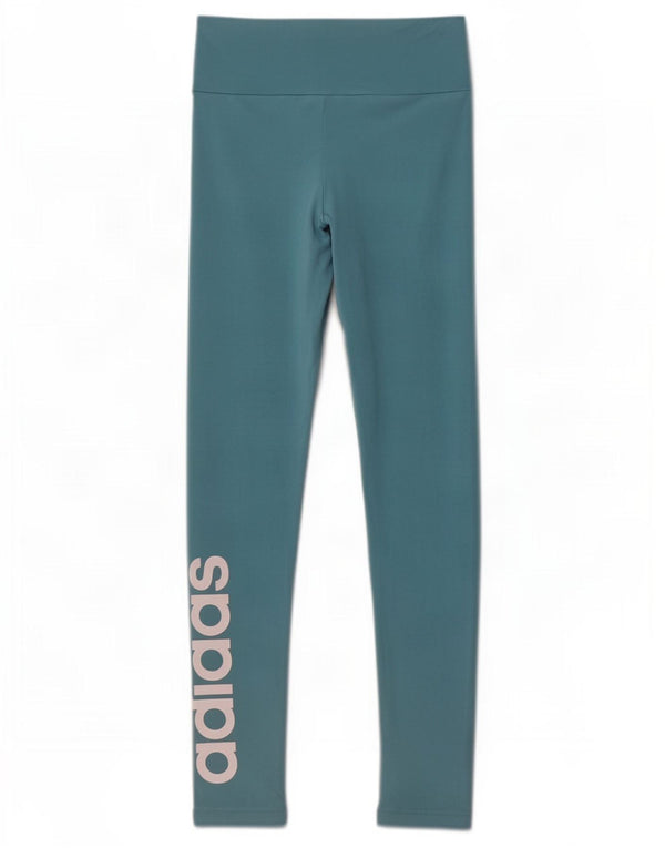 Leggings grafic Adidas pentru femei UK 4/6 XS Albastru