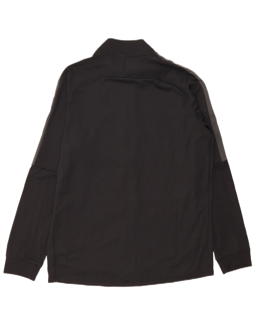 Jachetă de top pentru trening Nike Dri Fit Graphic pentru bărbați XL, negru, bloc de culoare