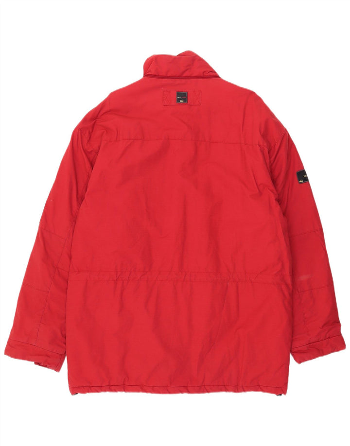 Jachetă Helly Hansen pentru bărbați, UK 40, mare, roșu, color block, bumbac