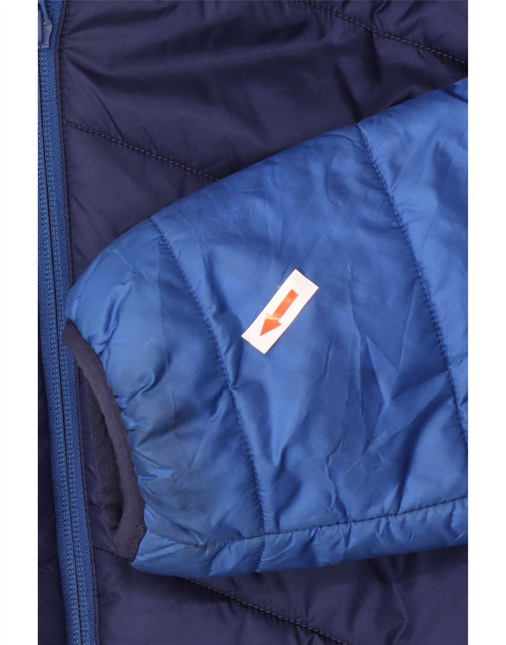 Jachetă căptușită cu glugă Puma pentru bărbați UK 38 Medium Bleumarin Colorblock