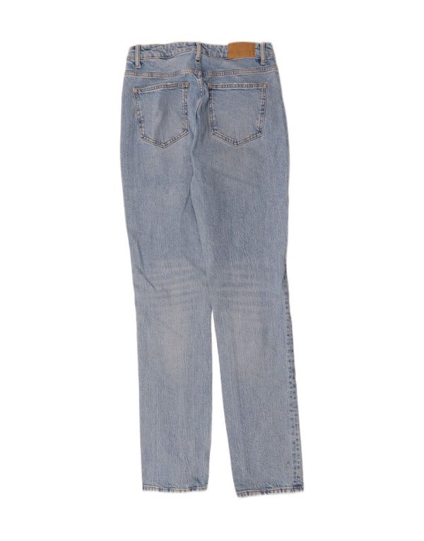 Blugi slim pentru femei cu talie înaltă Zara EU 38 Mici L28 L32 Bumbac albastru