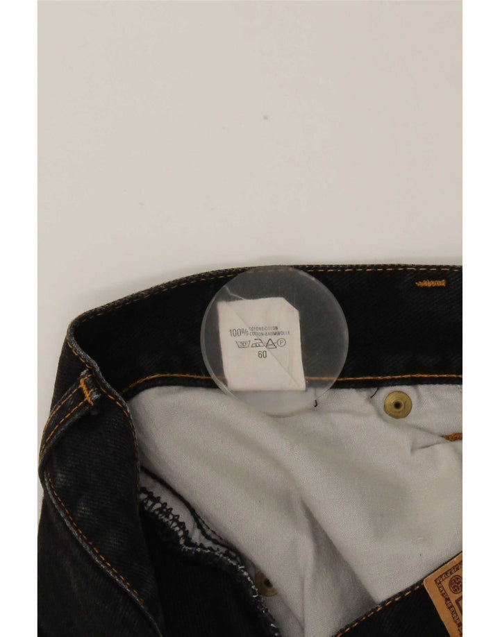 Blugi drepti pentru bărbați Casucci IT 48 Medium W30 L27 Bumbac negru
