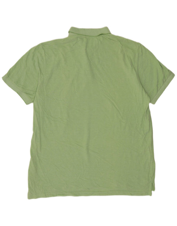 Tricou polo IZOD pentru bărbați, bumbac verde XL