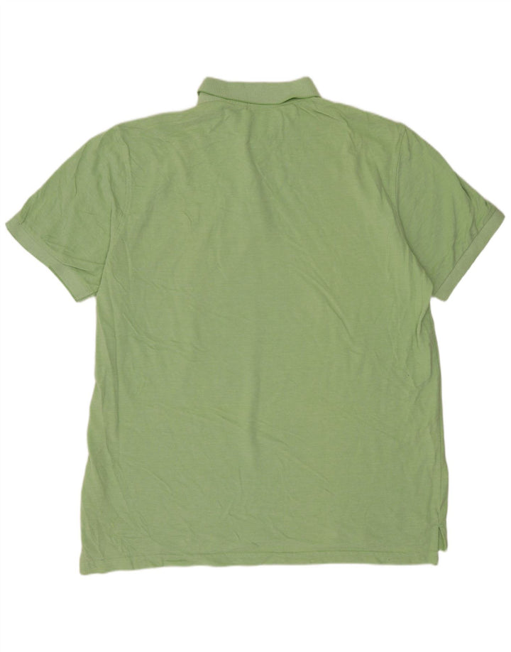 Tricou polo IZOD pentru bărbați, bumbac verde XL