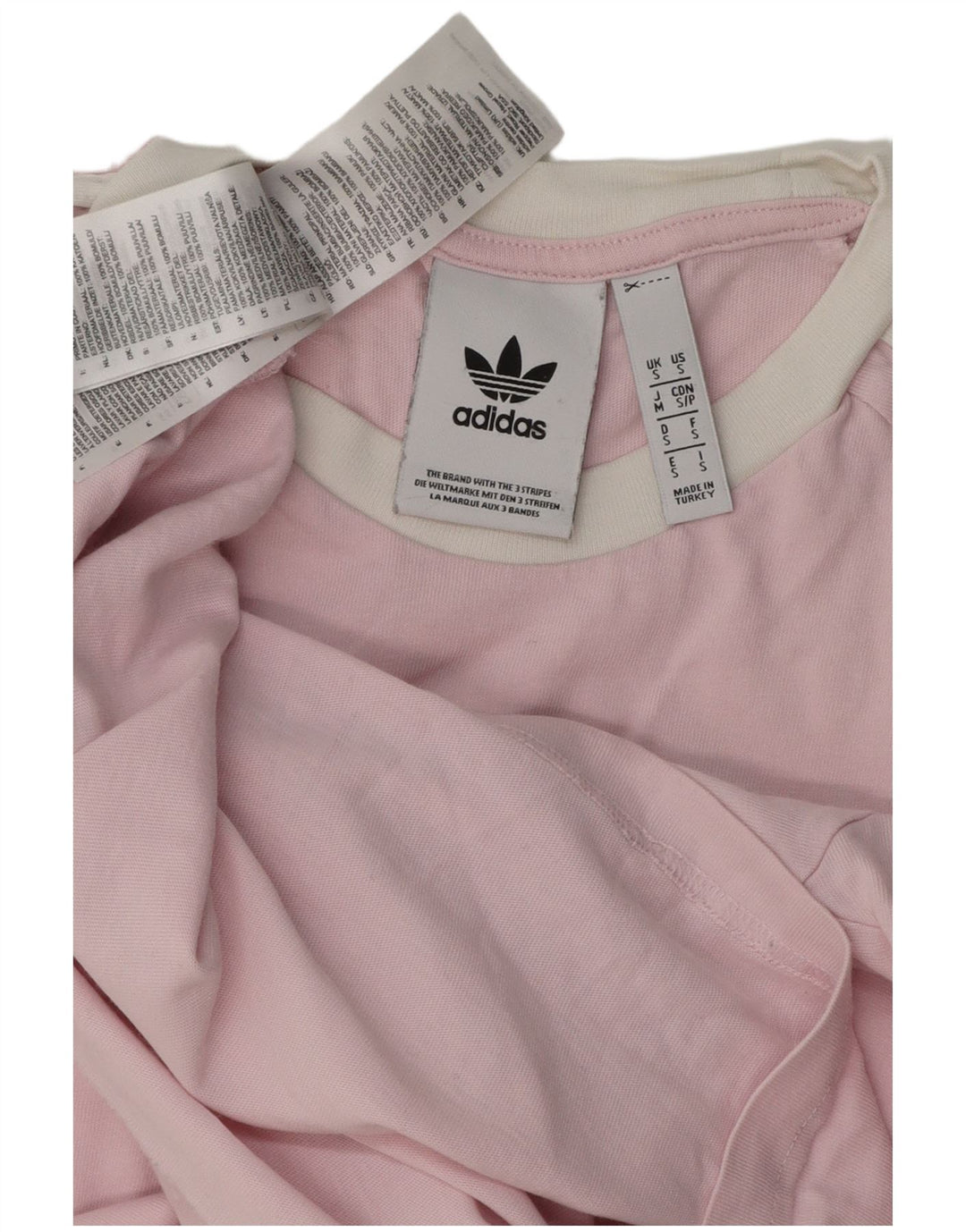 Tricou pentru bărbați Adidas Top mic roz bumbac