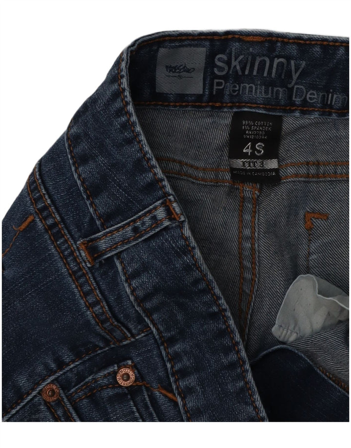 Blugi skinny pentru femei MOSSIMO US 4 Small W29 L29 Bumbac albastru