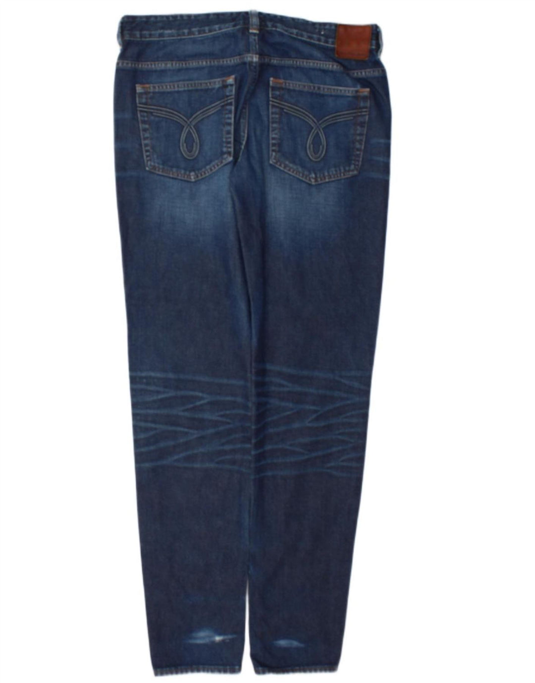 Calvin Klein Blugi Slim Regular Distressed pentru bărbați L32 L34 Bumbac albastru