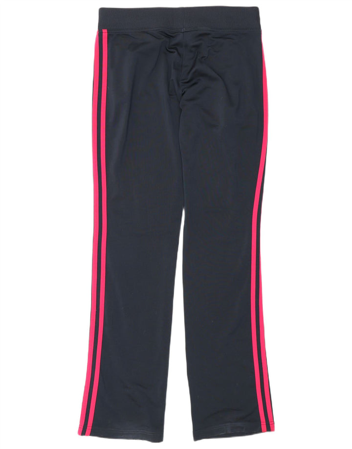 Pantaloni de trening Adidas pentru femei UK 10 Poliester bleumarin mic