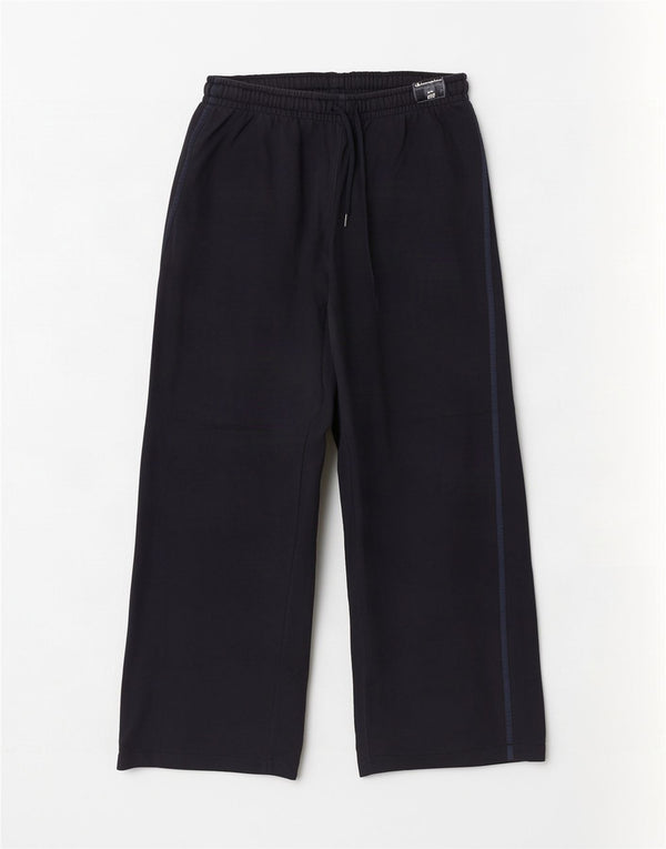 Pantaloni de trening pentru femei Champion, cu picioare largi, UK 14, mari, albastru, bumbac