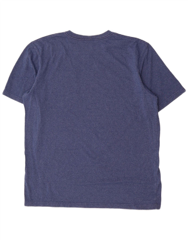 Tricou pentru bărbați Carhartt Top mare din bumbac bleumarin