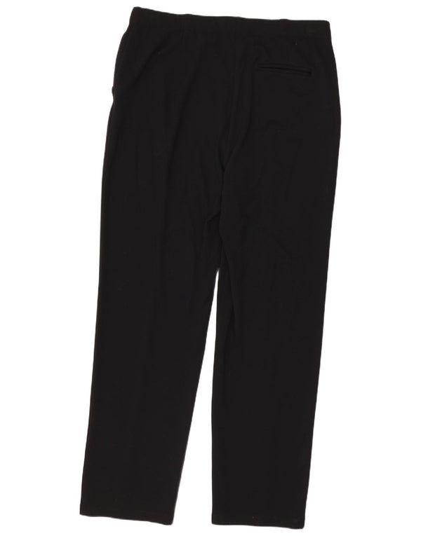 Pantaloni casual drepti pentru femei Marks & Spencer UK 16 Large W34 L30 Negru