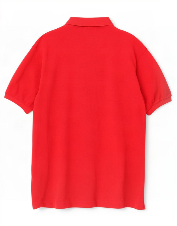Tricou polo pentru bărbați Lacoste Mărimea 7 2XL Bumbac roșu
