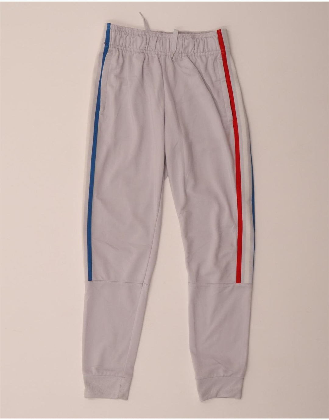 Pantaloni de trening Adidas baieti Joggeri 12-13 ani poliester gri