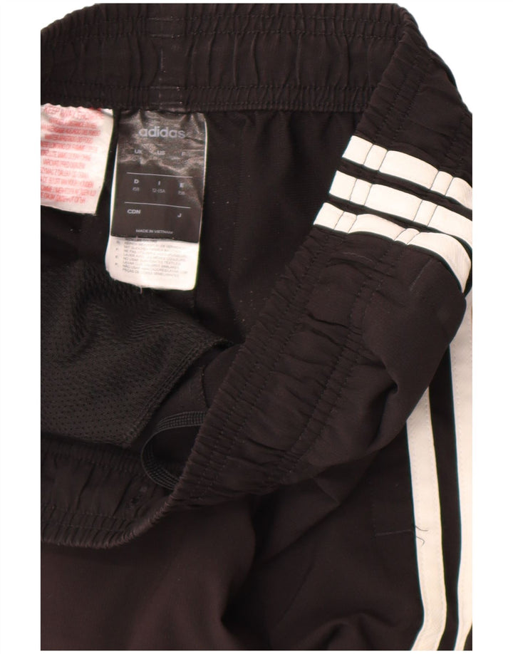 Pantaloni scurți sport adidas băieți 12-13 ani poliester negru