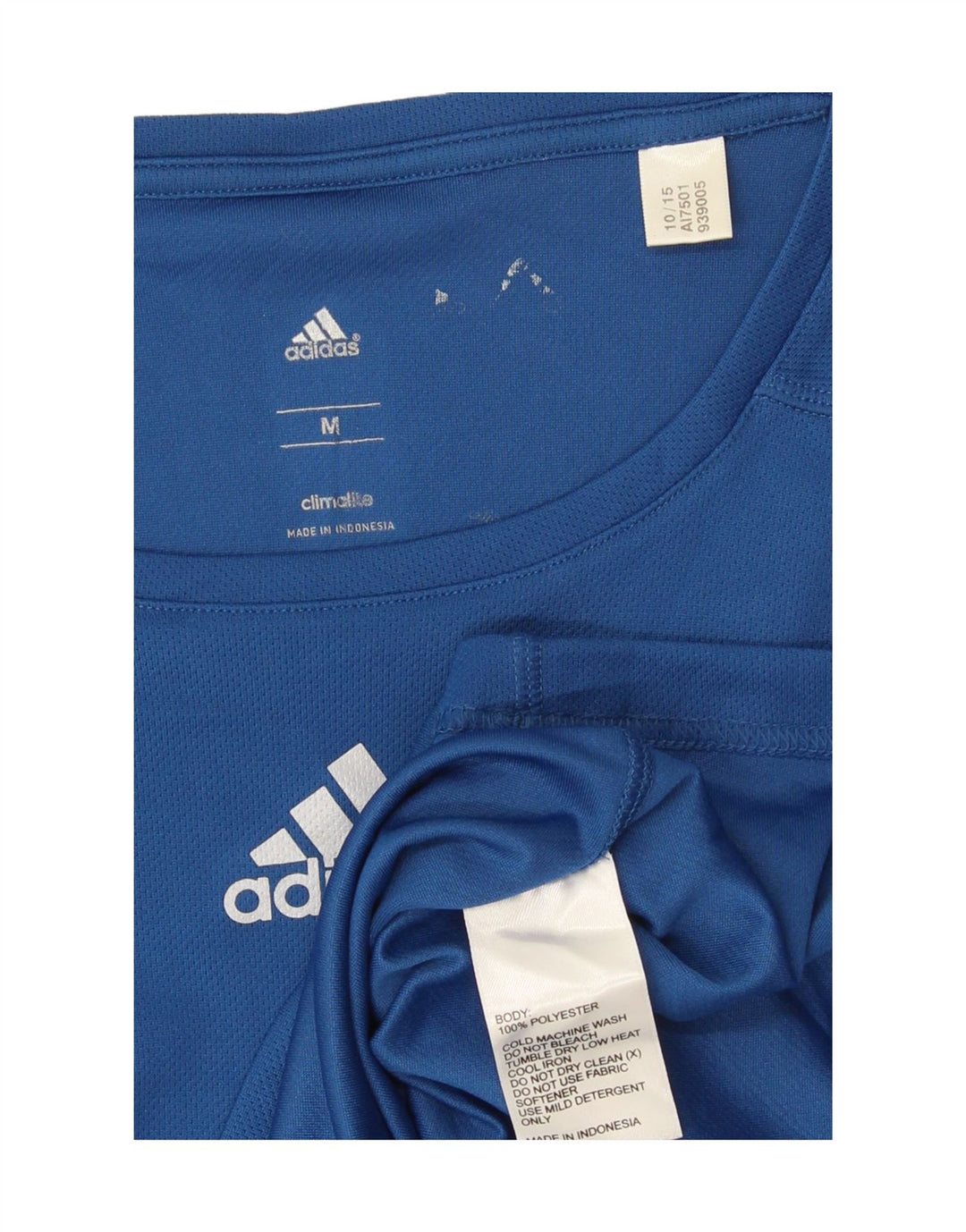 Adidas Climalite Vest Top pentru bărbați Medium Blue Poliester