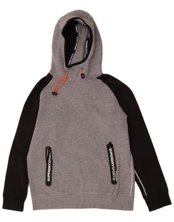 Pulover Superdry pentru damă, cu grafică, UK 18 XL, bumbac color bloc